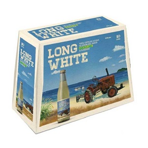 Picture of Long White Vodka Lemon & Lime 10pk Bottles 320ml