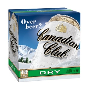 Picture of Canadian Club n Dry 18pk Cans 330ml