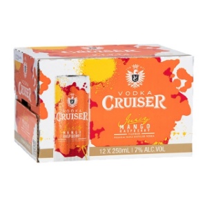 Picture of Cruiser 7% Mango Raspberry 12pk Cans 250ml