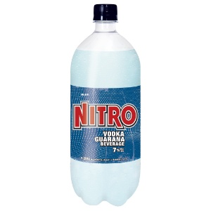 Picture of Nitro Vodka & Guarana Blue 1.25 LTR