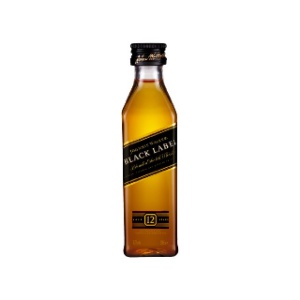 Picture of Johnnie Walker Black Label 12YO Scotch Whisky Miniature 50ml