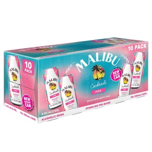 Picture of Malibu Pink 10pk Cans 330ml