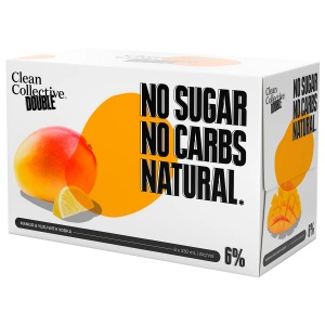 Picture of Clean Collective 6% Double Mango 8pk Cans 330ml